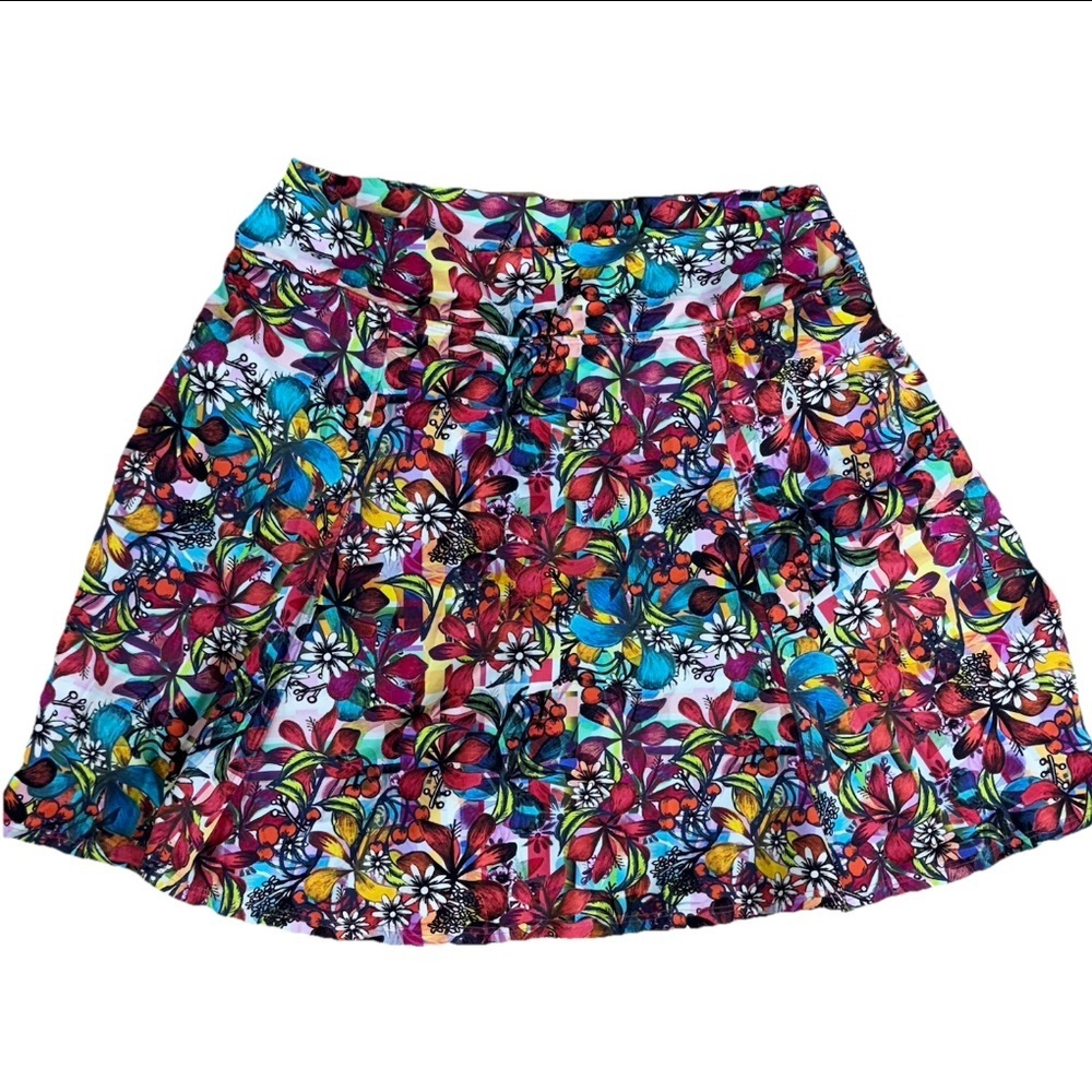 Floral Multicolor Women’s Skort